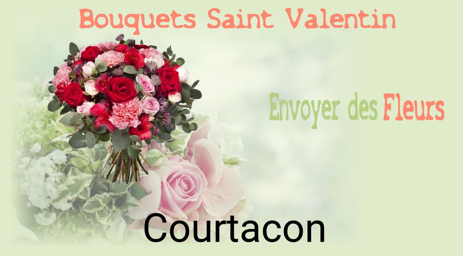 Roses de Saint-Valentin livrées à Courtacon